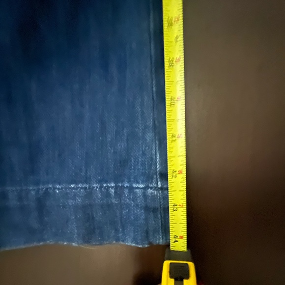 Sezane Bootcut Dark Denim Denim Trouser - Picture 3 of 9